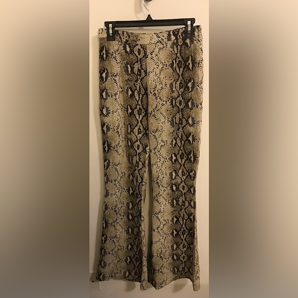 Snake Print Pants